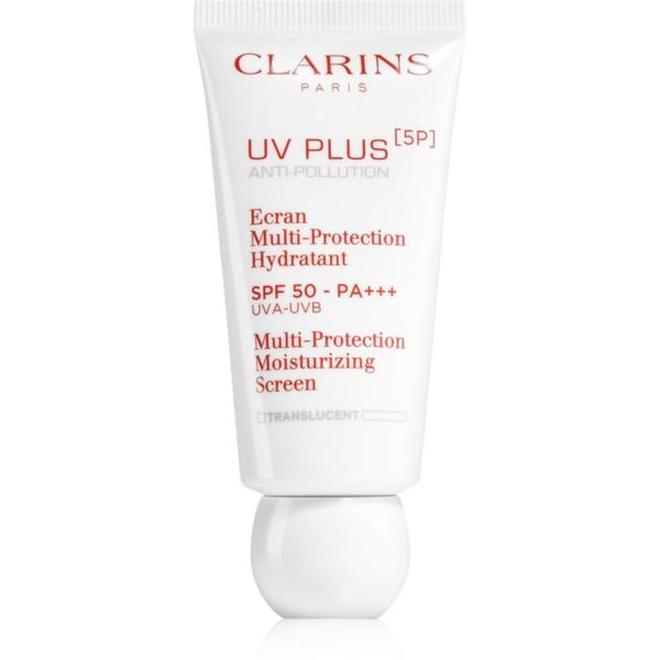 Clarins Clarins UV PLUS [5P] Anti-Pollution Translucent večnamenska krema vlažilna SPF 50 30 ml