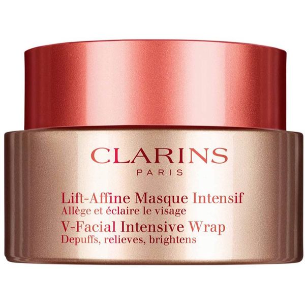 Clarins Clarins V-Facial Intensive Wrap posvetlitvena maska za obraz 75 ml