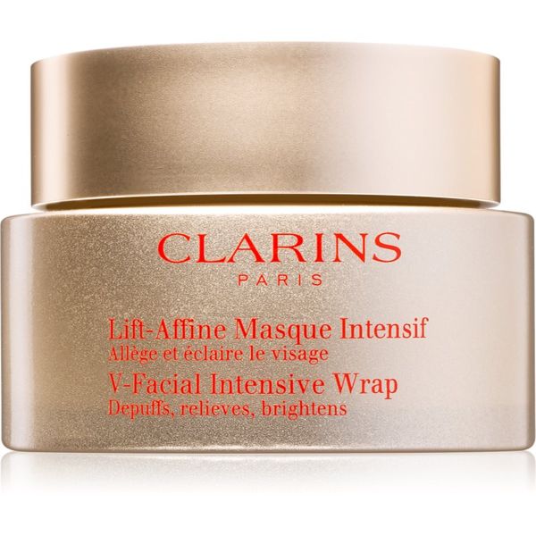 Clarins Clarins V-Facial Intensive Wrap posvetlitvena maska za obraz 75 ml