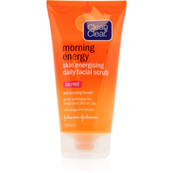 Clean & Clear Clean & Clear Morning Energy spodbujajoči piling za obraz 150 ml