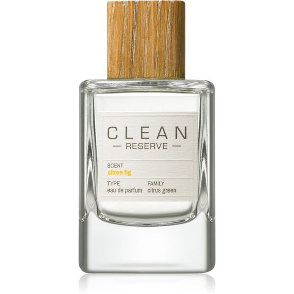 CLEAN CLEAN Reserve Citron Fig parfumska voda uniseks 100 ml