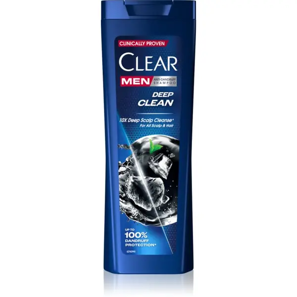 Clear Clear Deep Clean čistilni šampon za moške 360 ml