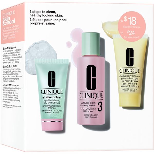 Clinique Clinique 3-Step Skin Care Kit Skin Type 3 darilni set