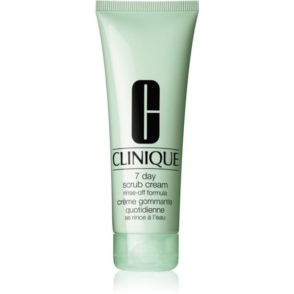Clinique Clinique 7 Day Scrub Cream Rinse-Off Formula čistilni piling za vsakodnevno uporabo 100 ml