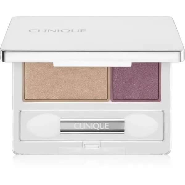 Clinique Clinique All About Shadow™ Duo duo senčila za oči odtenek Beach Plum 1.7 g