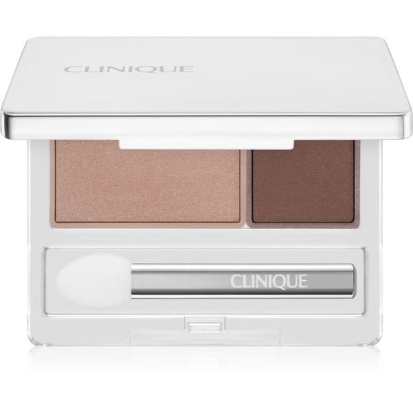 Clinique Clinique All About Shadow™ Duo Relaunch duo senčila za oči odtenek Day Into Date - Shimmer/Matte 1,7 g