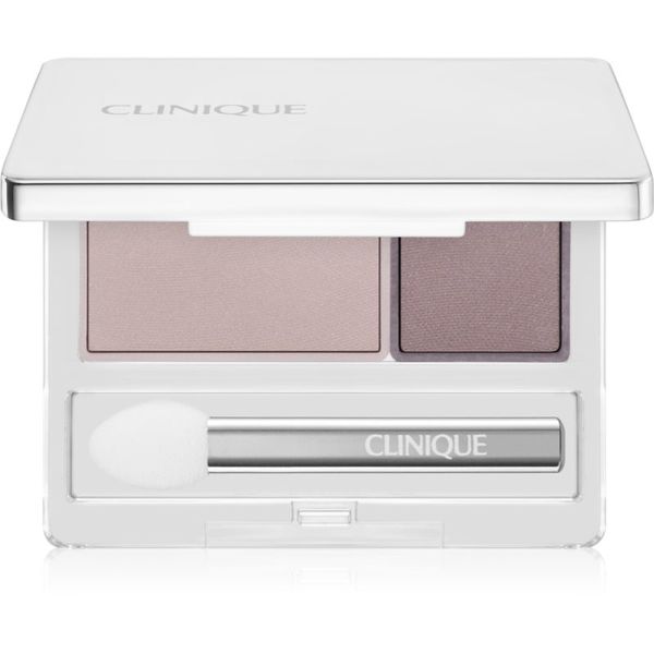 Clinique Clinique All About Shadow™ Duo Relaunch duo senčila za oči odtenek Twilight Mauve/Brandied Plum - Shimmer 1,7 g