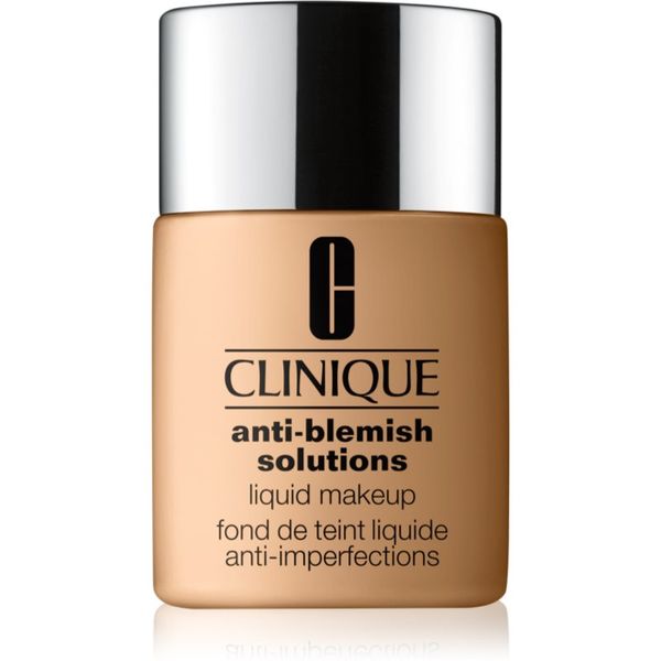 Clinique Clinique Anti-Blemish Solutions™ Liquid Makeup prekrivni tekoči puder za mastno k aknam nagnjeno kožo odtenek CN 52 Neutral 30 ml