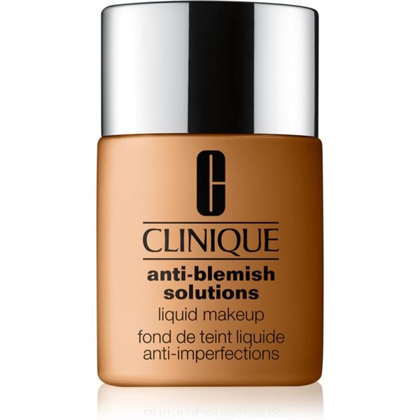 Clinique Clinique Anti-Blemish Solutions™ Liquid Makeup prekrivni tekoči puder za mastno k aknam nagnjeno kožo odtenek CN 78 Nutty 30 ml