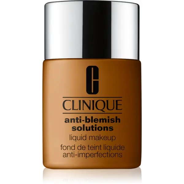 Clinique Clinique Anti-Blemish Solutions™ Liquid Makeup prekrivni tekoči puder za mastno k aknam nagnjeno kožo odtenek WN 118 Amber 30 ml