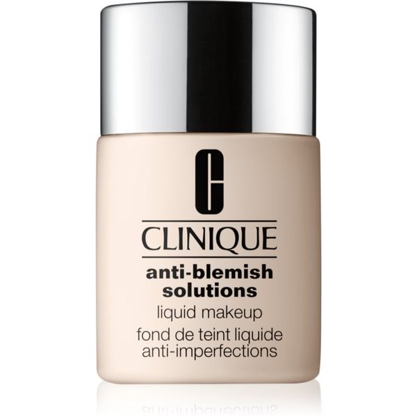 Clinique Clinique Anti-Blemish Solutions™ Liquid Makeup prekrivni tekoči puder za mastno k aknam nagnjeno kožo z dolgotrajnim učinkom 30 ml