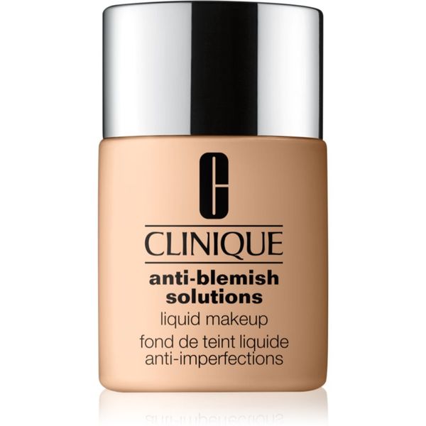 Clinique Clinique Anti-Blemish Solutions™ Liquid Makeup prekrivni tekoči puder za mastno k aknam nagnjeno kožo z dolgotrajnim učinkom CN 28 Ivory 30 ml