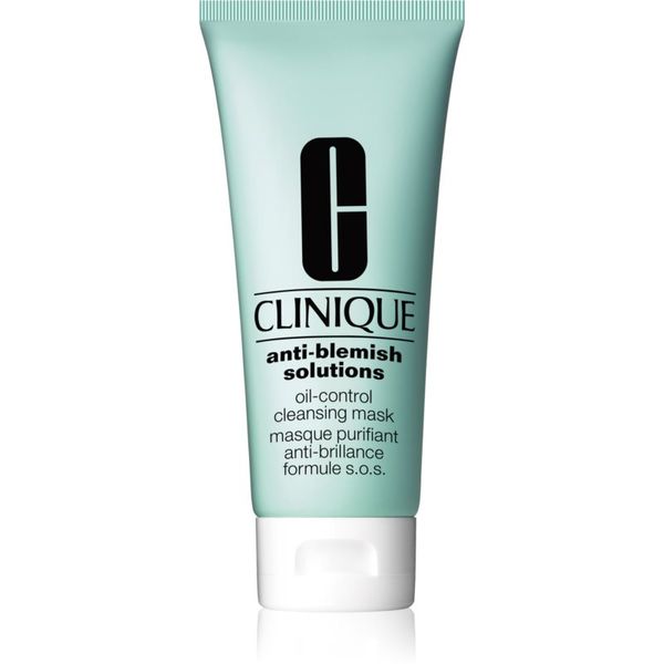 Clinique Clinique Anti-Blemish Solutions™ Oil-Control Cleansing Mask čistilna maska za mastno in mešano kožo 100 ml