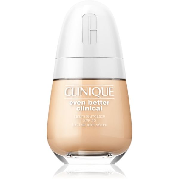 Clinique Clinique Even Better Clinical Serum Foundation SPF 20 negovalni tekoči puder SPF 20 odtenek WN 04 Bone 30 ml