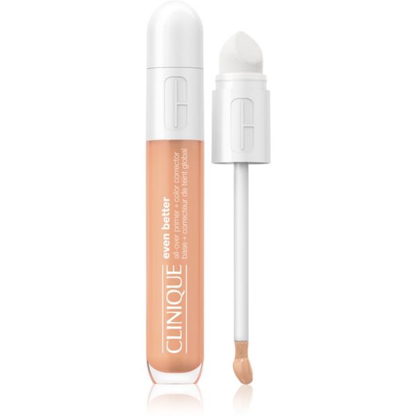 Clinique Clinique Even Better™ All Over Primer + Color Corrector kamuflažni korektor odtenek Peach 6 ml