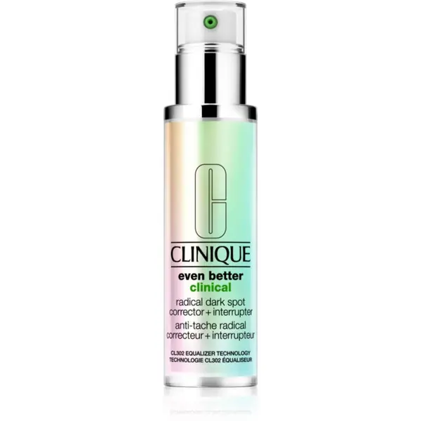 Clinique Clinique Even Better™ Clinical Radical Dark Spot Corrector + Interrupter serum za osvetljevanje proti pigmentnim madežem 50 ml