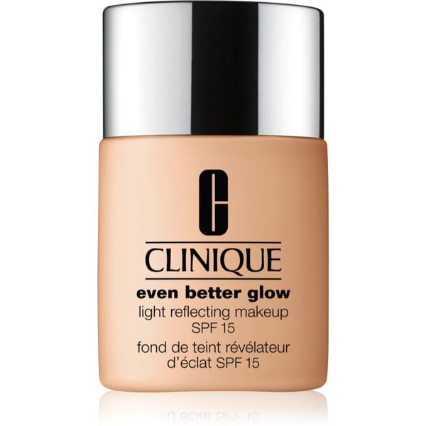 Clinique Clinique Even Better™ Glow Light Reflecting Makeup SPF 15 tekoči puder za posvetlitev kože SPF 15 odtenek CN 02 Breeze 30 ml