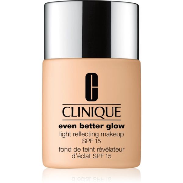 Clinique Clinique Even Better™ Glow Light Reflecting Makeup SPF 15 tekoči puder za posvetlitev kože SPF 15 odtenek CN 10 Alabaster 30 ml