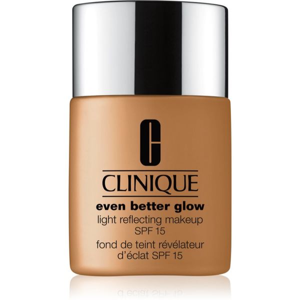 Clinique Clinique Even Better™ Glow Light Reflecting Makeup SPF 15 tekoči puder za posvetlitev kože SPF 15 odtenek WN 114 Golden 30 ml