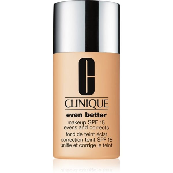 Clinique Clinique Even Better™ Makeup SPF 15 Evens and Corrects korektivni tekoči puder SPF 15 odtenek CN 64 Butterscotch 30 ml