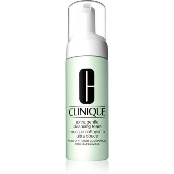 Clinique Clinique Extra Gentle Cleansing Foam nežna čistilna pena za suho do zelo suho kožo 125 ml