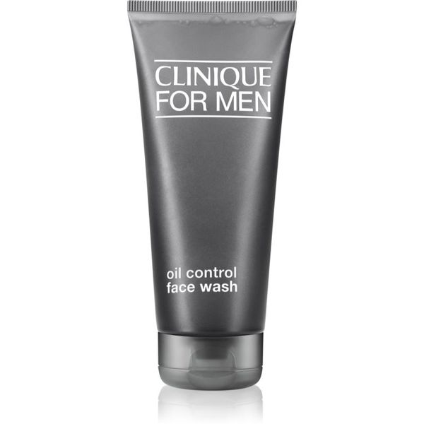 Clinique Clinique For Men™ Oil Control Face Wash čistilni gel za normalno do mastno kožo 200 ml
