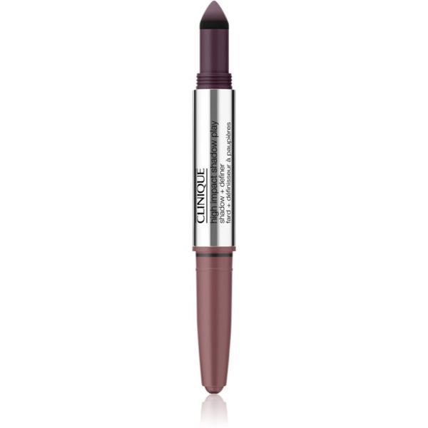 Clinique Clinique High Impact Shadow Play™ Shadow & Definer senčila za oči v svičniku duo odtenek Royal Couple 1,9 g