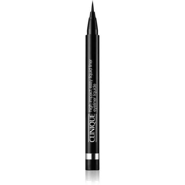 Clinique Clinique High Impact™ Easy Liquid Eyeliner natančno tekoče črtalo za oči odtenek Black 0,67 g