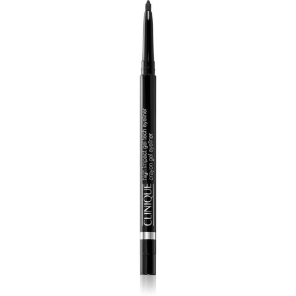 Clinique Clinique High Impact™ Gel Tech Eyeliner gel črtalo za oči odtenek Intense Black 0,35 g