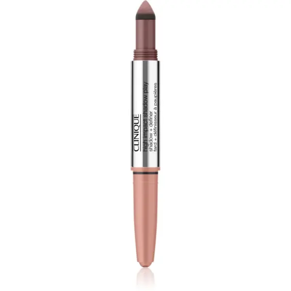 Clinique Clinique High Impact™ Shadow Play senčila za oči v svičniku duo odtenek Rose +Truffles 1.9 g
