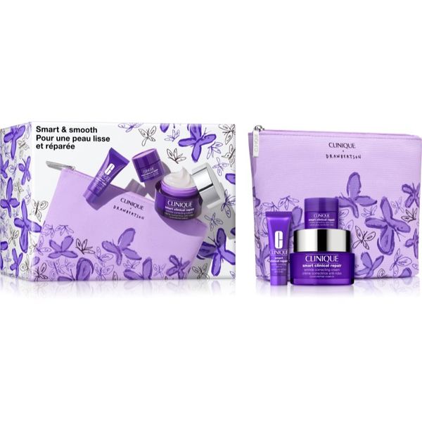 Clinique Clinique Holiday Get Smart Moisturizer Set darilni set (za pomladitev kože)