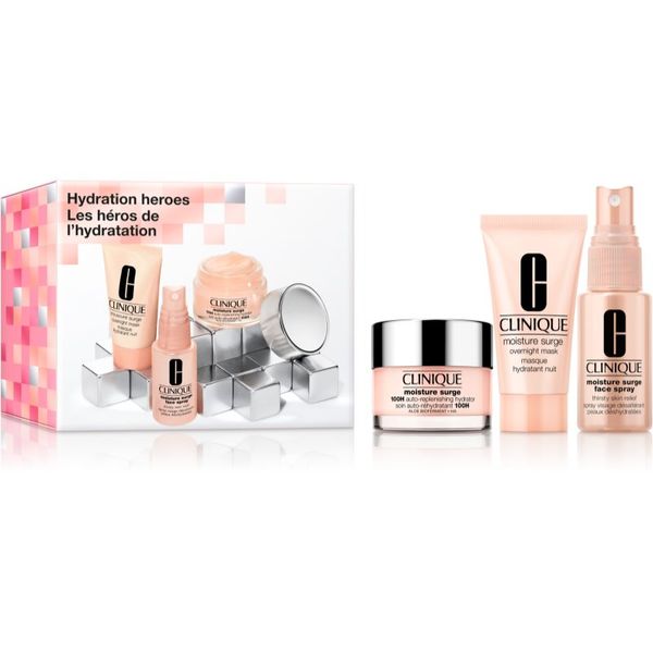 Clinique Clinique Holiday Moisture Surge Set darilni set (za osvetljevanje kože in hidratacijo)