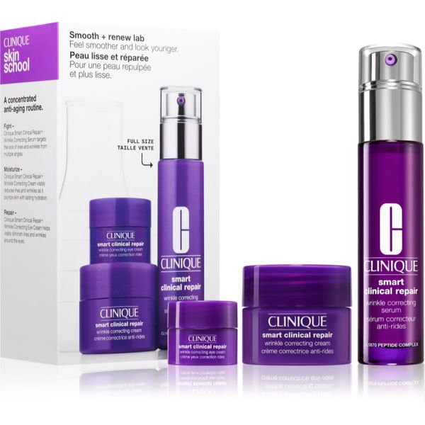 Clinique Clinique Holiday Smooth & Renew Lab set darilni set (za regeneracijo obraza)