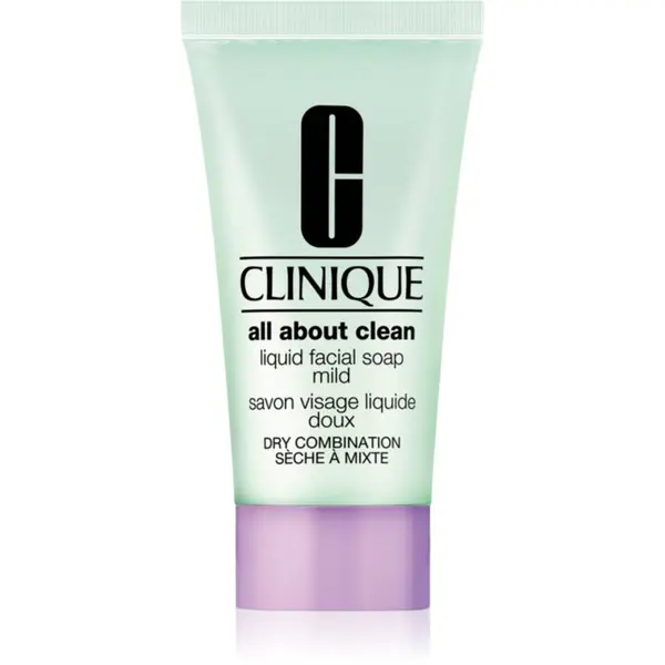 Clinique Clinique Liquid Facial Soap Mild tekoče milo za suho in mešano kožo 30 ml