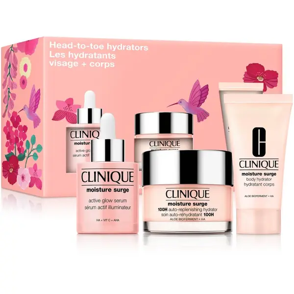 Clinique Clinique Mini Kit Head-To-Toe Hydrators darilni set za dehidrirano kožo