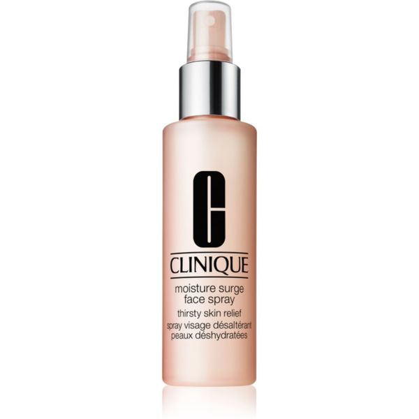 Clinique Clinique Moisture Surge™ Face Spray Thirsty Skin Relief pršilo za obraz z vlažilnim učinkom 125 ml