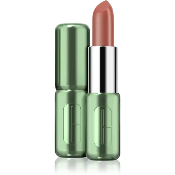 Clinique Clinique Pop™ Longwear Lipstick Satin satenasta šminka odtenek 34 Cappuccino Pop 3.9 g