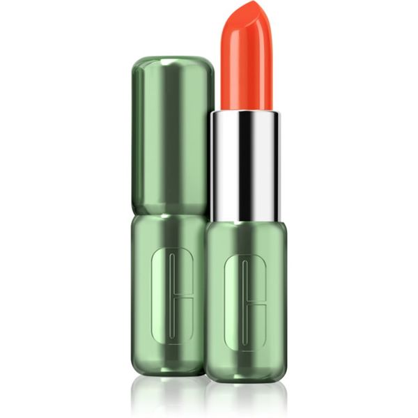 Clinique Clinique Pop™ Longwear Lipstick Shine bleščečo šminko odtenek Rev It Up Coral 3.9 g