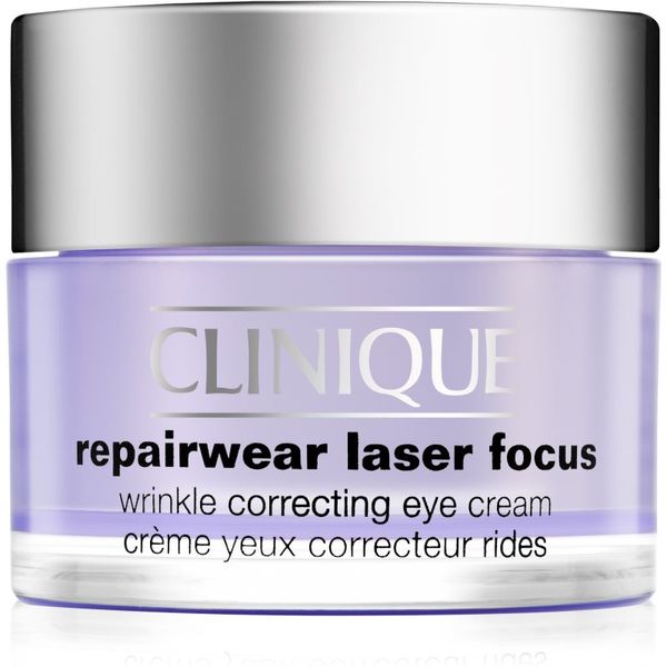 Clinique Clinique Repairwear™ Laser Focus krema proti gubam za predel okoli oči za vse tipe kože 15 ml