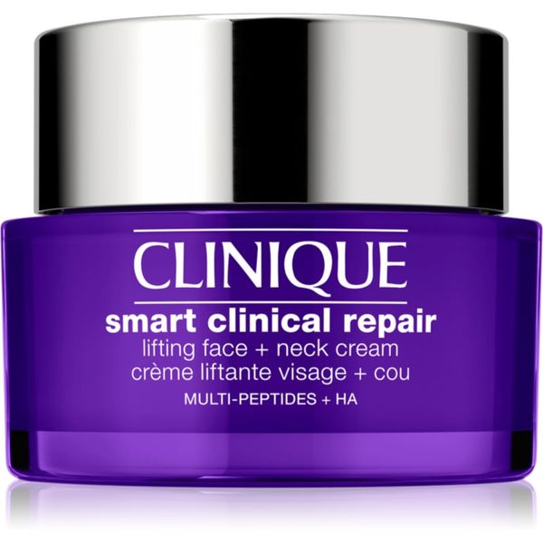 Clinique Clinique Smart Clinical™ Repair Lifting Face + Neck Cream pomlajevalna krema za obraz in vrat 50 ml