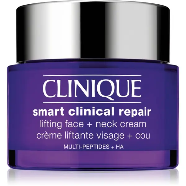 Clinique Clinique Smart Clinical™ Repair Lifting Face + Neck Cream pomlajevalna krema za obraz in vrat 75 ml