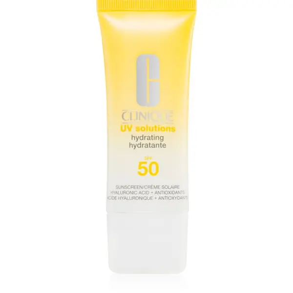 Clinique Clinique Sun UV Solutions Hydrating Sunscream SPF 50 krema za sončenje za obraz vlažilna 40 ml