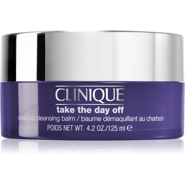 Clinique Clinique Take The Day Off™ Charcoal Detoxifying Cleansing Balm čistilni balzam za odstranjevanje ličil z aktivnim ogljem 125 ml