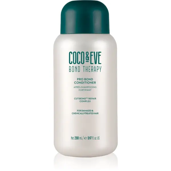 Coco & Eve Coco & Eve Bond Therapy Pro Bond Conditioner vlažilni in krepilni balzam za poškodovane in kemično obdelane lase 280 ml