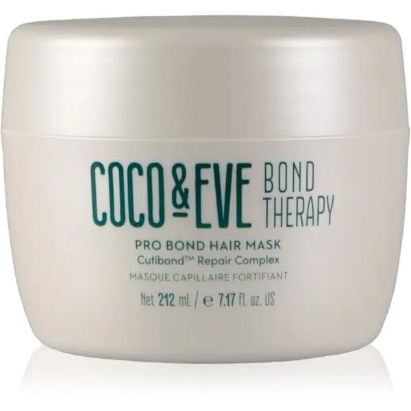 Coco & Eve Coco & Eve Bond Therapy Pro Bond Mask obnovitvena in krepilna maska za poškodovane in kemično obdelane lase 212 ml