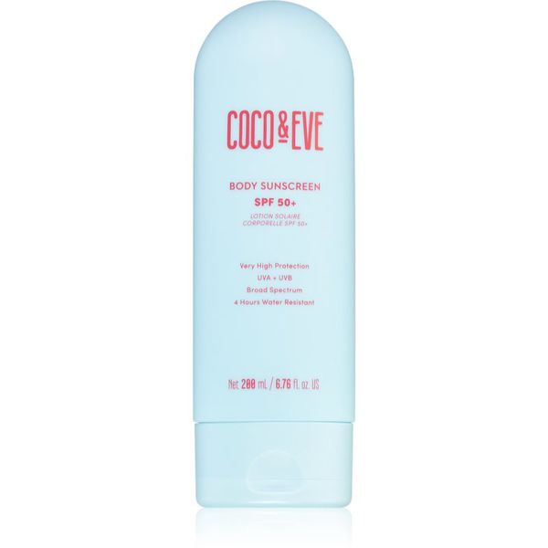 Coco & Eve Coco & Eve SPF 50+ Body Sunscreen lahki zaščitni fluid SPF 50+ 200 ml