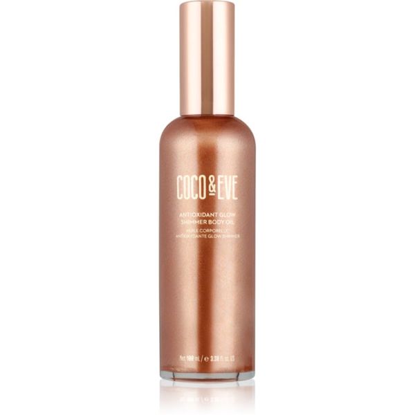 Coco & Eve Coco & Eve Sunny Honey Antioxidant Glow Shimmer Body Oil posvetlitveno olje za telo 100 ml