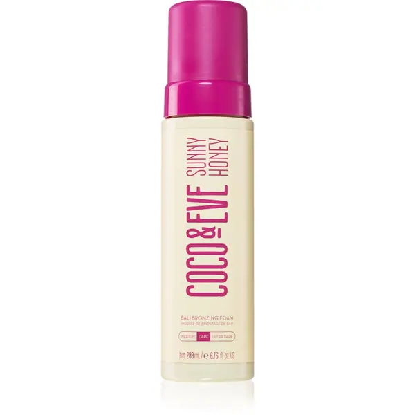 Coco & Eve Coco & Eve Sunny Honey Bali Bronzing Foam samoporjavitvena pena Dark 200 ml