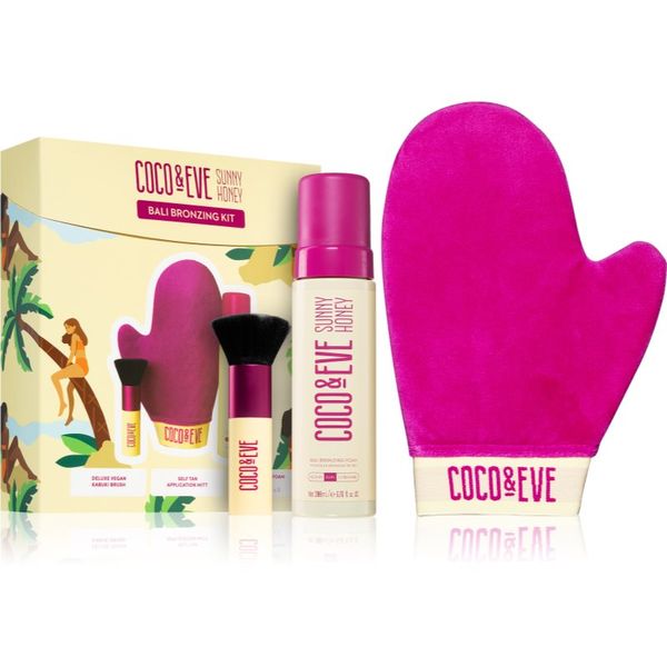 Coco & Eve Coco & Eve Sunny Honey Bali Bronzing Kit komplet za popolno zagorelost Dark