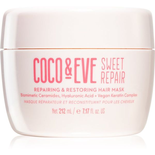 Coco & Eve Coco & Eve Sweet Repair intenzivna maska za krepitev in sijaj las 212 ml